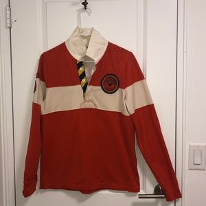 Orange Ralph Lauren RUGBY size L